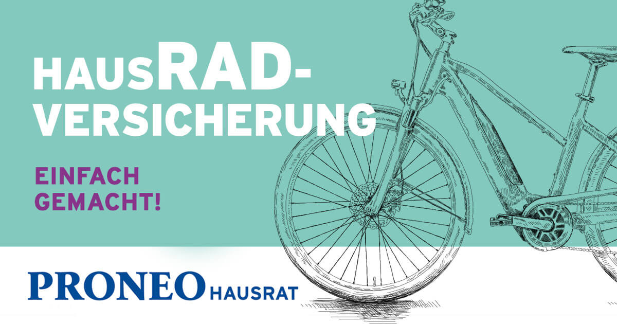 Gut beRADen mit der passenden HausRADversicherung